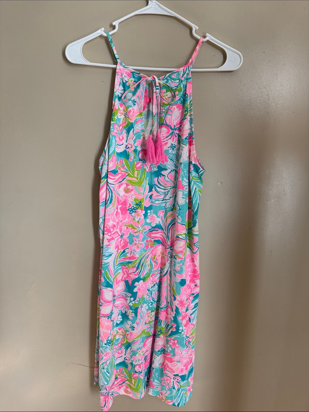 Lilly Pulitzer Pink Multicolor Printed Dress